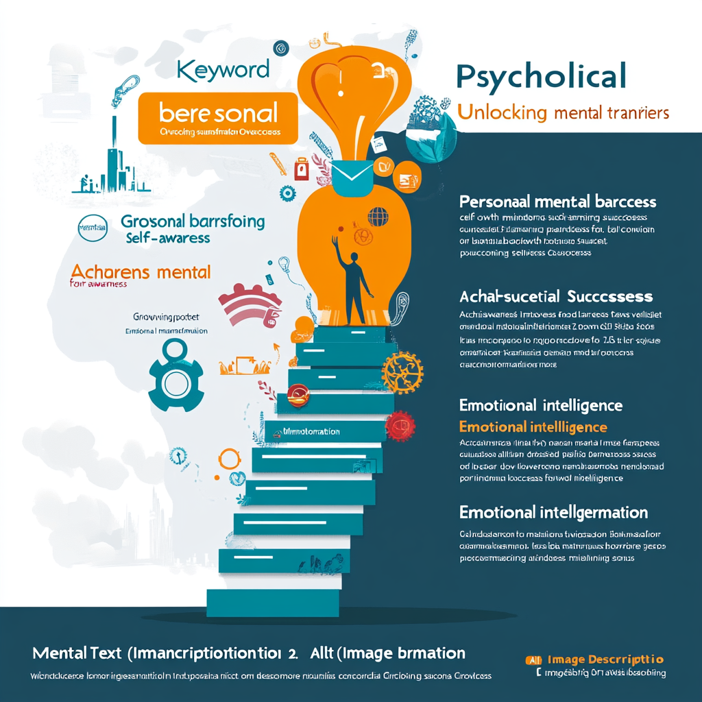 Psychological Behavior: Unlocking the Path to Your True Successful Version Image of a person overcoming obstacles and stepping into their successful version with a growth mindset, symbolized by a path leading to a bright future.
An individual breaking free from limiting beliefs, surrounded by positive affirmations and mindset transformations.
Psychological behavior
Unlocking success
Personal transformation
Overcoming mental barriers
Growth mindset
Self-awareness for success
Achieving potential
Success mindset
Emotional intelligence