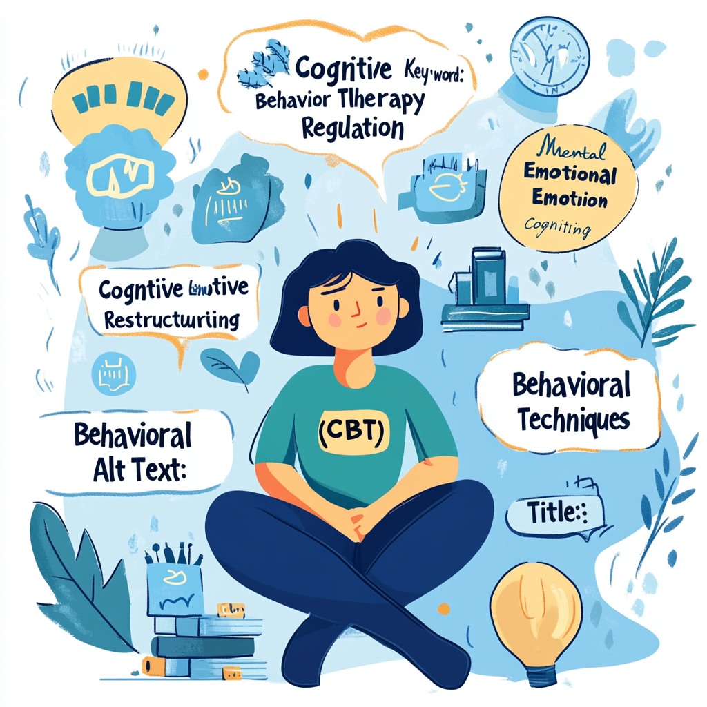"Cognitive Behavior: An In-Depth Exploration of Thought Patterns and Their Impact on Mental Health" "Illustration of a person practicing Cognitive Behavioral Therapy (CBT) techniques to manage thoughts and emotions."
"Mental health improvement through cognitive behavior and emotional regulation techniques."
"A visual representation of Cognitive Behavioral Therapy (CBT) in action."
Cognitive Behavior Therapy (CBT)
Mental Health
Emotional Regulation
Cognitive Restructuring
Cognitive Behavioral Techniques