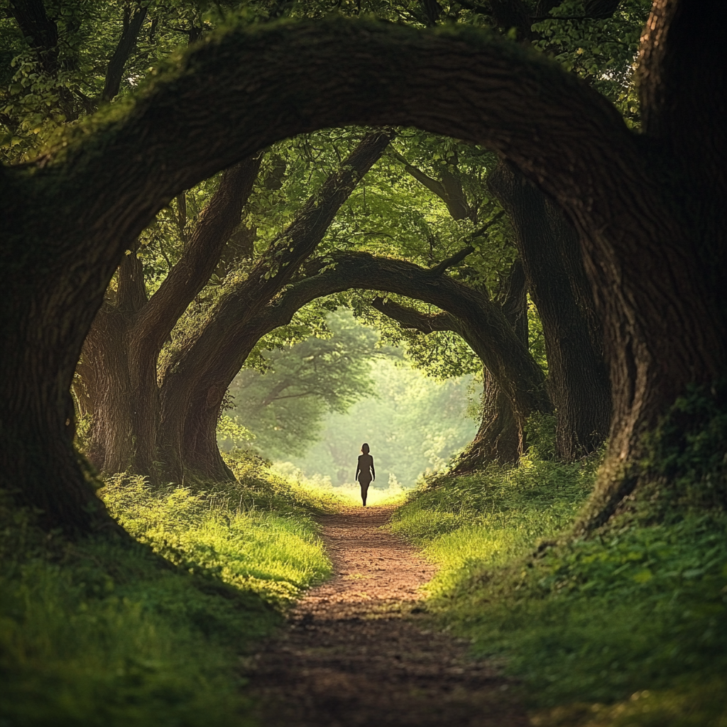 The Power of Focus on Personal Change: A Path to Acceptance, Not Blame A person walking on a tranquil forest path, symbolizing personal change and focus on self-growth. The image represents the journey of transformation with self-acceptance.
Personal Change
Focus on Growth
Self-Acceptance
Empowerment
Motivation
Transformation Journey
Mindfulness
Self-Compassion
Positive Change
