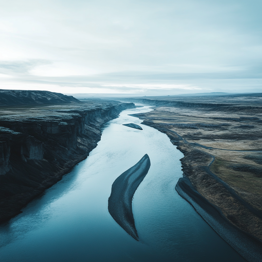 Anchor firmly planted in a stormy sea, symbolizing constant market rules amidst change. Market stability and change