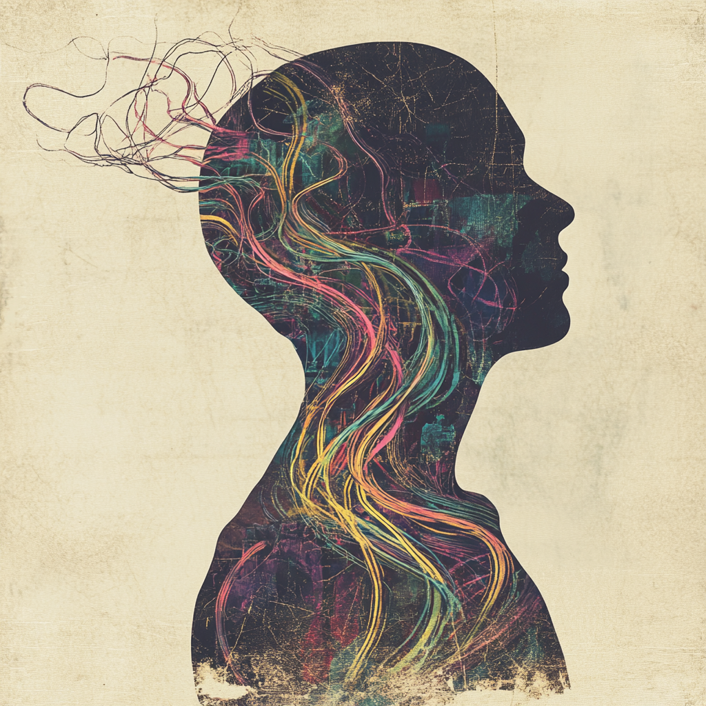 A graphic of a figure with symbolic messages emanating from different body areas, flowing towards a symbol of listening or understanding, representing illness as a language being decoded. Illness as language message of pain decode body signals body wisdom mind body connection psychosomatic symptoms physical symptoms stress emotional health trauma in body chronic pain listening to your body healing journey somatic symptoms stress and illness unexplained symptoms healing beyond symptoms symptom meaning pain signals emotional pain physical symptoms body communication health psychology holistic healing body talk